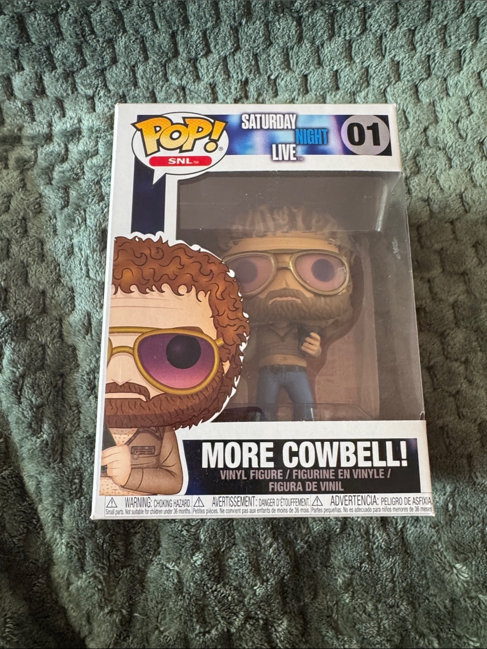 NIB Saturday Night Live More Cowbell 01 Funko Pop